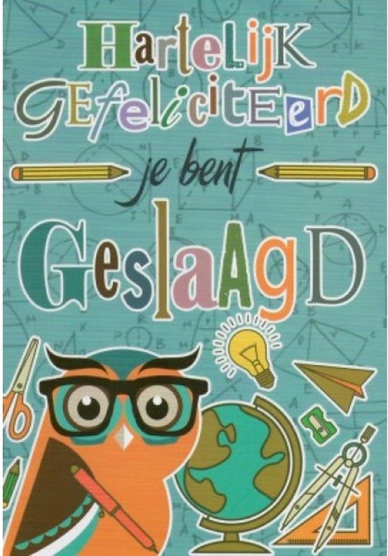 Hartelijk gefeliciteerd!