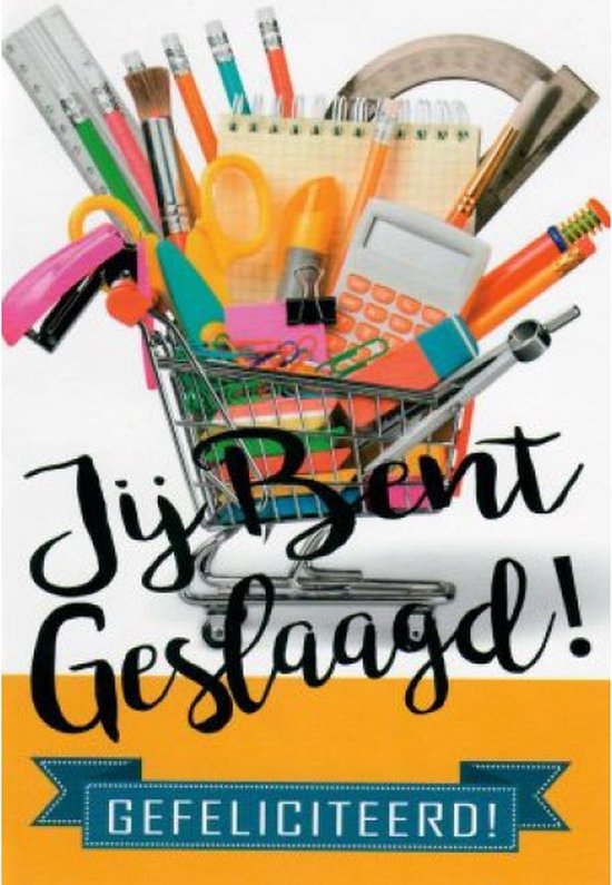 Jij bent geslaagd!