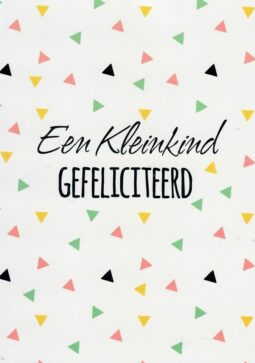 Kleinkind-kleurrijke-driehoeken-wenskaartenplein.nl