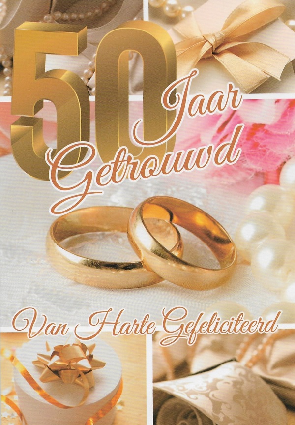 50 jaar getrouwd!