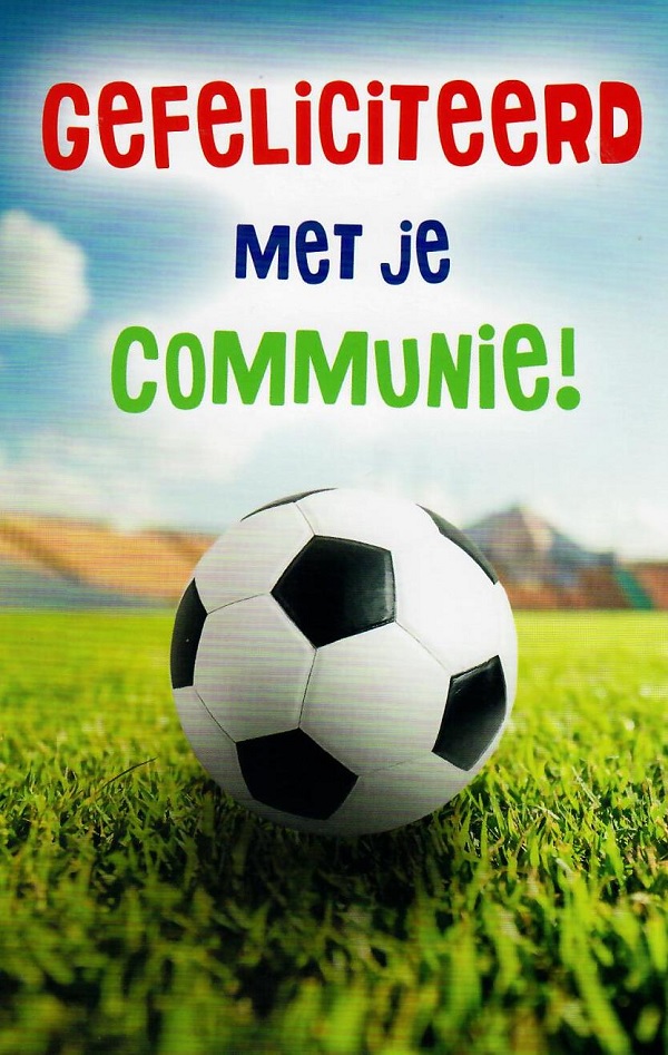 Gefeliciteerd met je communie!