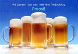 Proost! Van harte gefeliciteerd!
